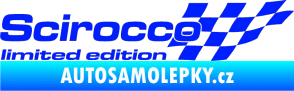 Samolepka Scirocco limited edition pravá modrá dynamic