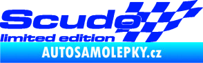 Samolepka Scudo limited edition pravá modrá dynamic