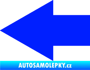Samolepka Šipka 001 levá ikonka modrá dynamic