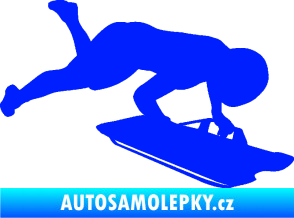 Samolepka Skeleton 002 pravá modrá dynamic