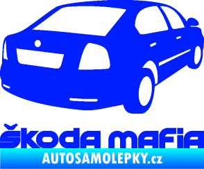 Samolepka Škoda mafia pravá modrá dynamic