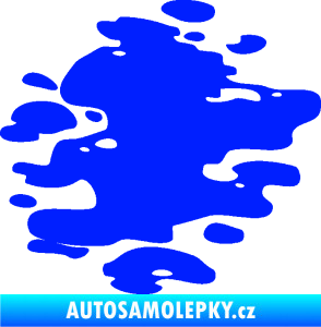 Samolepka Skvrna 001 pravá kaňka modrá dynamic