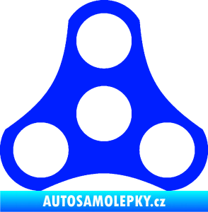 Samolepka Spinner modrá dynamic