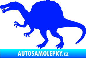 Samolepka Spinosaurus 001 levá modrá dynamic