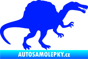 Samolepka Spinosaurus 001 pravá modrá dynamic