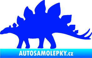 Samolepka Stegosaurus 001 levá modrá dynamic