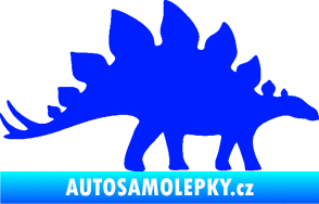 Samolepka Stegosaurus 001 pravá modrá dynamic