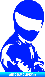 Samolepka Stig pravá modrá dynamic
