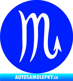 Samolepka Štír 001 - horoskop modrá dynamic