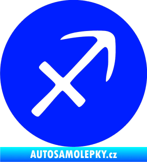 Samolepka Střelec 001 - horoskop modrá dynamic