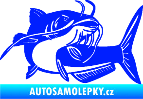 Samolepka Sumec 001 pravá modrá dynamic
