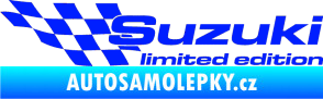 Samolepka Suzuki limited edition levá modrá dynamic