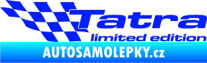 Samolepka Tatra limited edition levá modrá dynamic