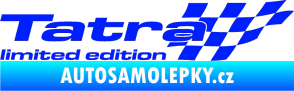 Samolepka Tatra limited edition pravá modrá dynamic