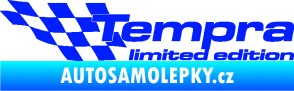 Samolepka Tempra limited edition levá modrá dynamic