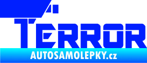 Samolepka Terror kamera modrá dynamic