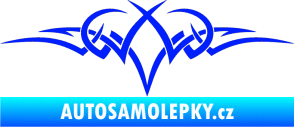 Samolepka Tetování 007 modrá dynamic