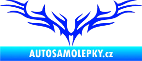 Samolepka Tetování 008 modrá dynamic