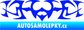 Samolepka Tetování 047 modrá dynamic