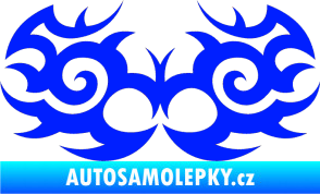 Samolepka Tetování 056 modrá dynamic