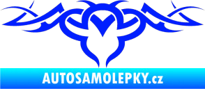 Samolepka Tetování 062 modrá dynamic