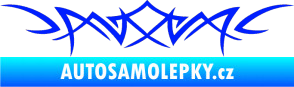Samolepka Tetování 068 modrá dynamic