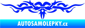 Samolepka Tetování 069 modrá dynamic