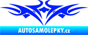 Samolepka Tetování 106 modrá dynamic