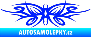 Samolepka Tetování 111 motýl modrá dynamic