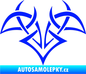 Samolepka Tetování 124 modrá dynamic