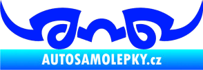 Samolepka Tetování 127 modrá dynamic