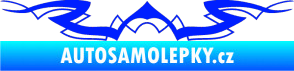 Samolepka Tetování 145 modrá dynamic