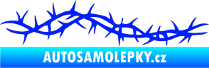Samolepka Tetování 185 trny modrá dynamic