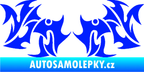 Samolepka Tetování 194 modrá dynamic