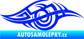 Samolepka Tetování 208 pravá modrá dynamic