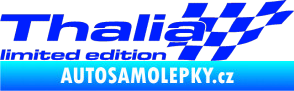 Samolepka Thalia limited edition pravá modrá dynamic