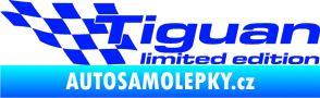 Samolepka Tiguan limited edition levá modrá dynamic