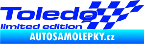 Samolepka Toledo limited edition pravá modrá dynamic