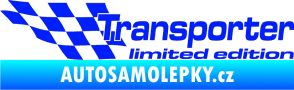 Samolepka Transporter limited edition levá modrá dynamic