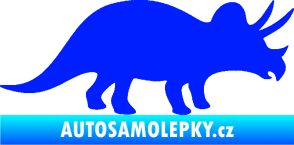 Samolepka Triceratops 001 pravá modrá dynamic