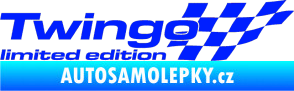 Samolepka Twingo limited edition pravá modrá dynamic