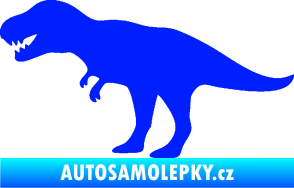 Samolepka Tyrannosaurus Rex 001 levá modrá dynamic
