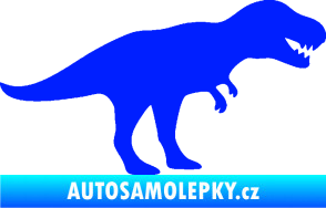 Samolepka Tyrannosaurus Rex 001 pravá modrá dynamic