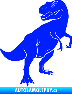 Samolepka Tyrannosaurus Rex 004 pravá modrá dynamic