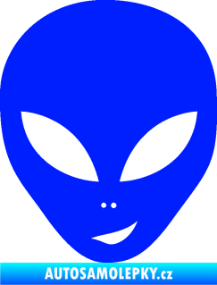 Samolepka UFO 003 pravá modrá dynamic