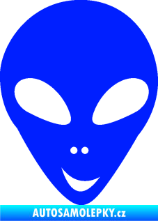 Samolepka UFO 004 pravá modrá dynamic