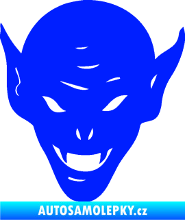 Samolepka Upír 002 levá modrá dynamic