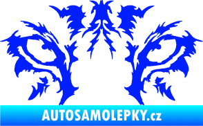 Samolepka Vlčí oči modrá dynamic