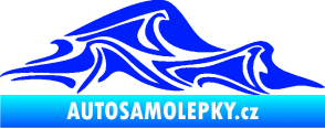 Samolepka Vlny 002 pravá moře modrá dynamic