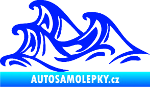 Samolepka Vlny 005 levá moře modrá dynamic